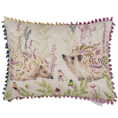 Buttons And Ginger Animal Loop Edge Cushion Throw Cushion