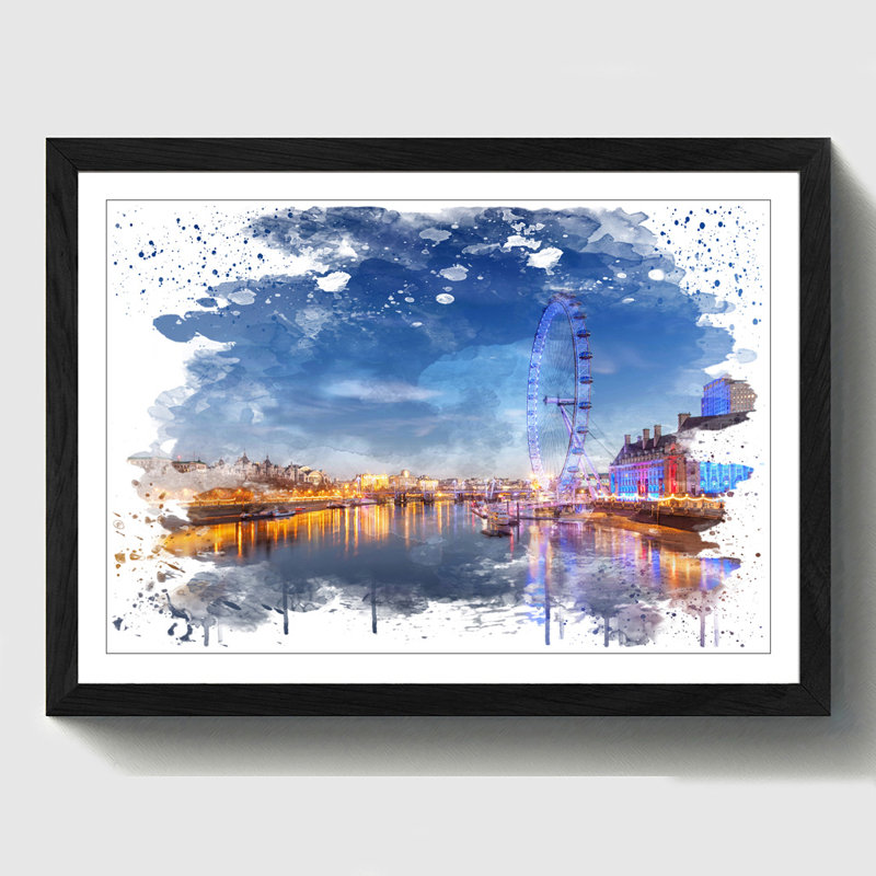 Print, 45cm H x 62cm W, Framed Picture