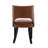Dekyra Upholstered Side Chair in Brown