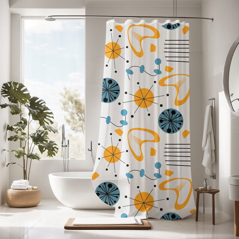 Shower Curtain, 83" H x 70" W