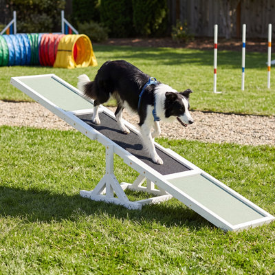 Wooden Dog Agility Seesaw for Training and Exercise