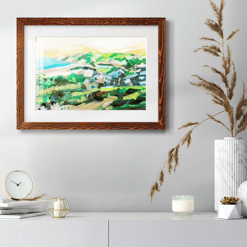 «Spring Village I», reproduction de cadre photo simple, Érable, H 22 po x l 32 po x P 1,5 po