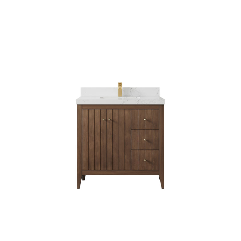 Meuble-lavabo simple 36 po avec plateau Atlanta, Empira