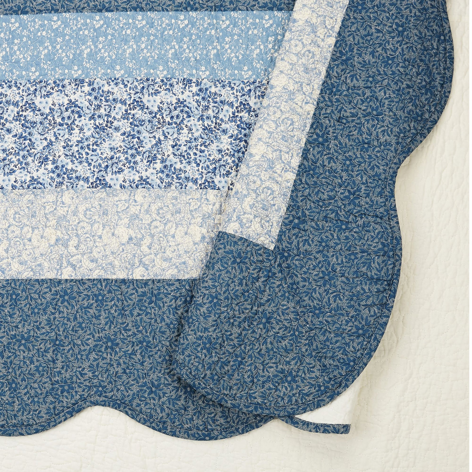 Simona Cotton Coverlet Set, King Coverlet