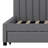 Twin Size Upholstered Daybed With Trundle, Linen Fabric Sofa Bed Frame, No Box Spring Needed-642052182