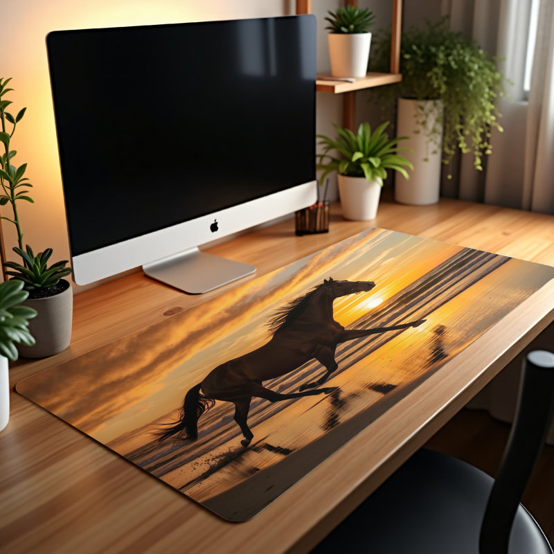 Polyester Desk Pad, 23.6x13.8