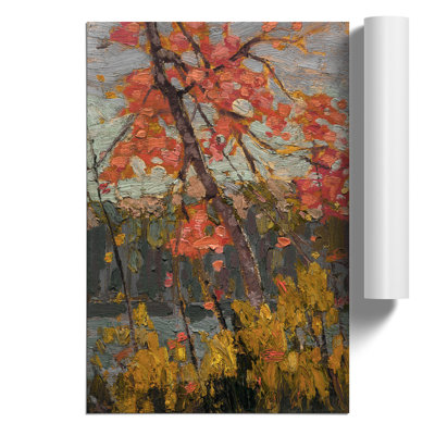 Twisted Maple by Tom Thomson - Frameless Print