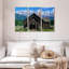 Chapelle en rondins de bois-108172809