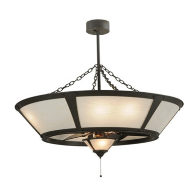 Ventilateur de plafond 30 po avec éclairage Aiyesha