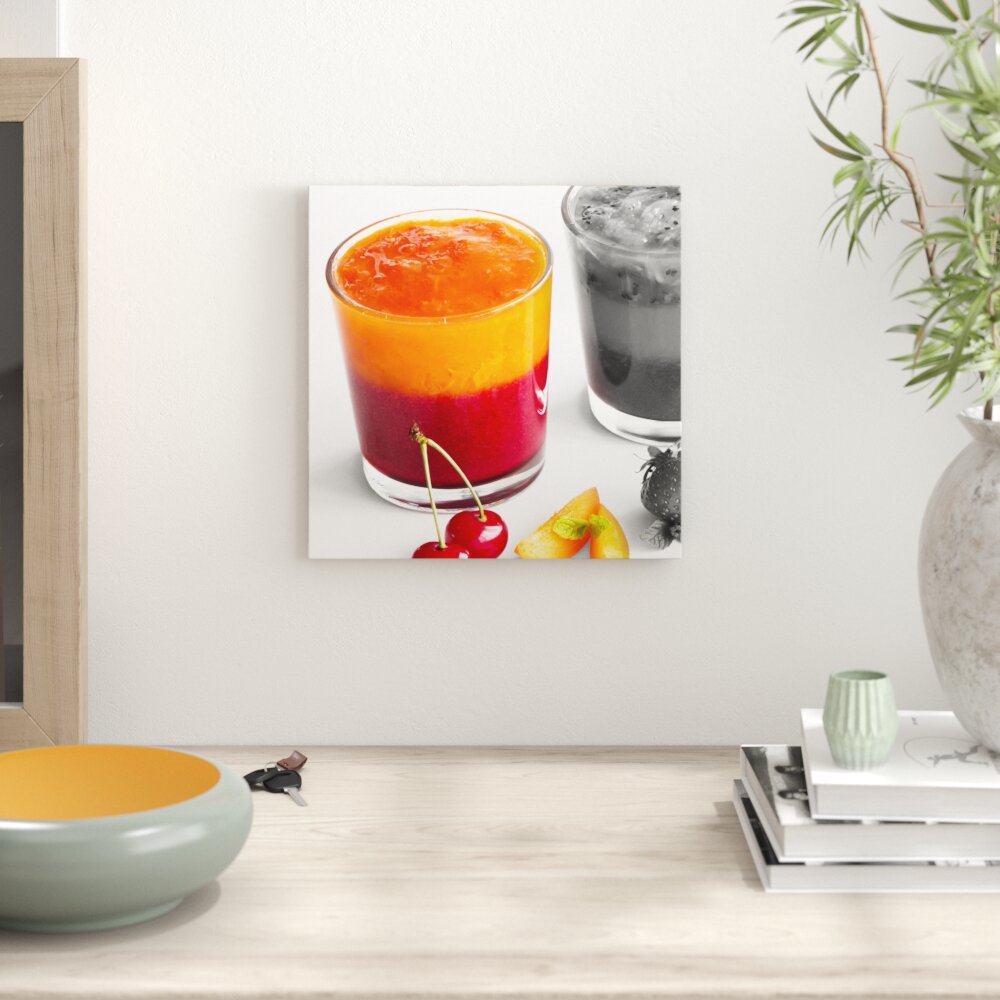 Leinwandbild Gesunde Fruchtsmoothies