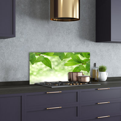 Linhares 50cm W x 100cm L Glass Peel and Stick Panel