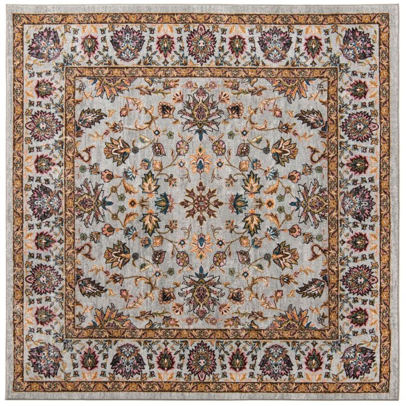 Artez Oriental Indoor Rug, Square 7'10"