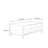 American design sense solid wood coffee table