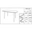 Benu Rectangular 120cm L x 80cm W Dining Kitchen Table-926564399