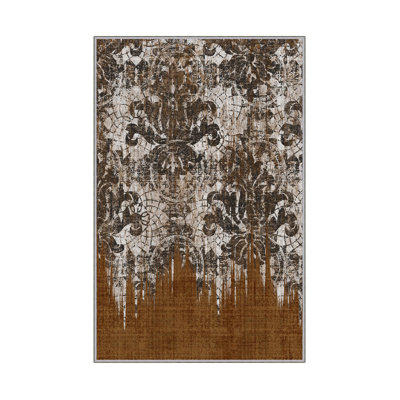 Premium Hall Carpet, 31.5 x 59.1 Inches | 100% Polyester, 0.4 in Pile Height, Antibacterial & Non-Slip PVC Dot Underside | Woven Design with 3D Digital Printing, Machine Washable, Ideal for Home Decor & Entryways
