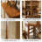 Modern Nut-Brown Solid Wood Sideboard