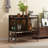 Zyauna Metal Bar Cart-437529864