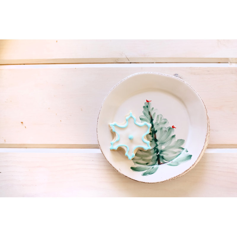 Lastra Handmade Stoneware Appetizer Plate