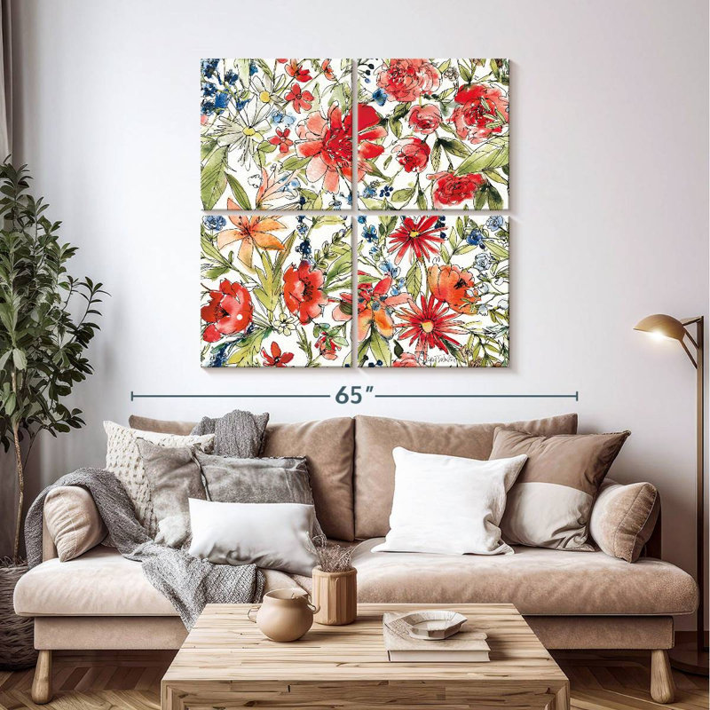 Motif d'humeur Harnek Americana II, H 45 po x l 45 po