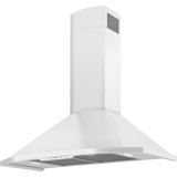 Core Zephyr 36" 600 CFM Wall Mount Range Hood in Stainless Steel with LED Lights