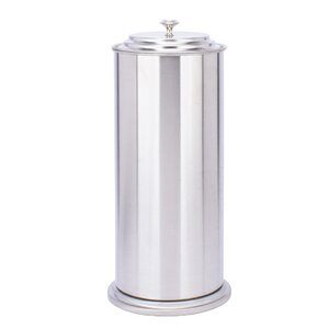 Freestanding Toilet Paper Holder with Lid