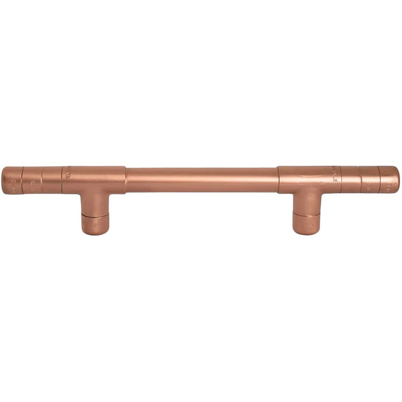 Copper Handle - Ridged T-Shaped