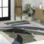 Tapis d'intérieur / extérieur bleu marine / crème Correlly-1975019421