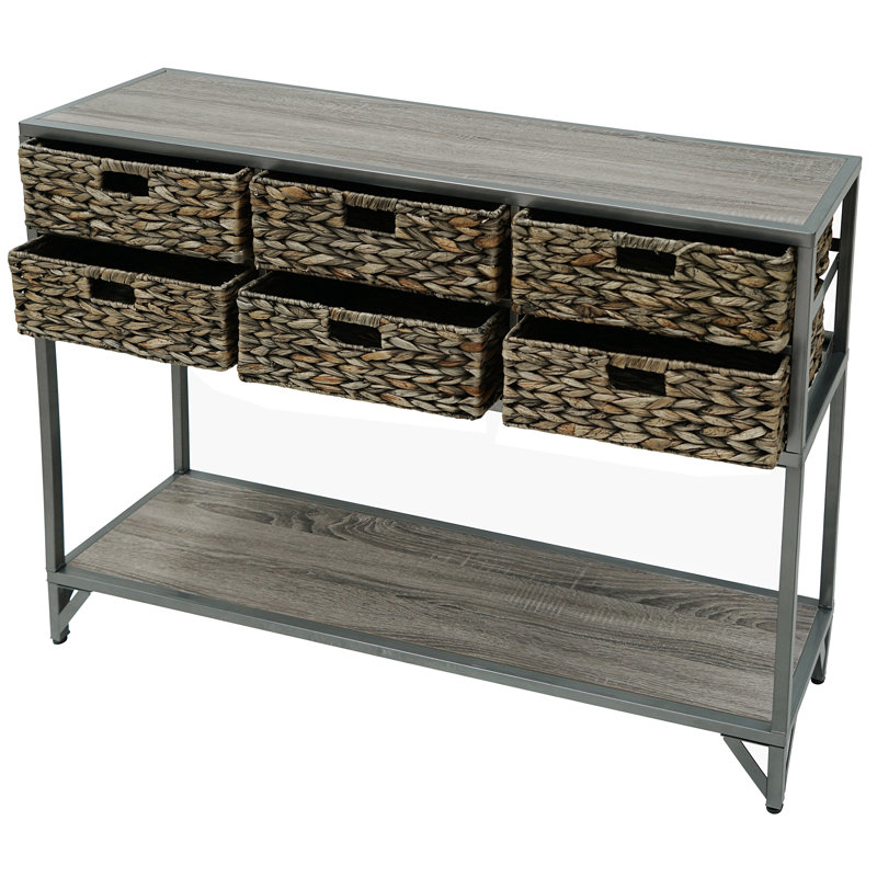 Console 43,25 po Pensacola, gris