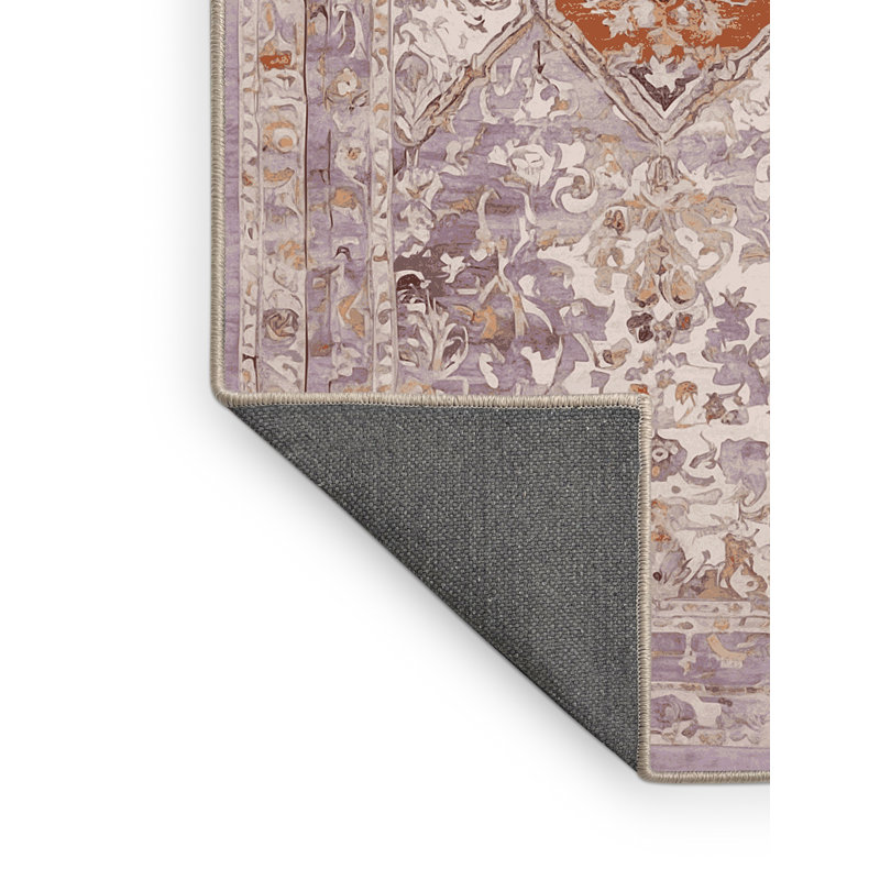 Tapis beige soyeux et moelleux, Rectangulaire 3 pi x 5 pi