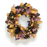 EUCALYPTUS AND MAGNOLIA WREATH