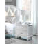 Mobilier de chambre à coucher moderne 2 tiroirs avec table de chevet 1 pièce