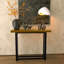 Console en bois massif 39,37 po Boquillas