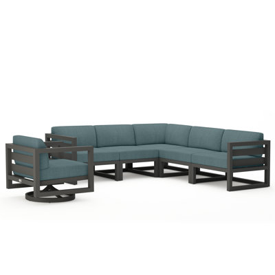 Avion 6 Piece Sectional Set With Swivel