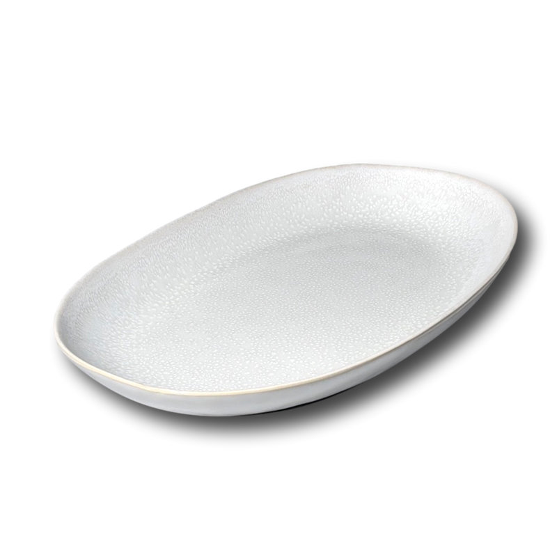 Lily Valley Stoneware Platter
