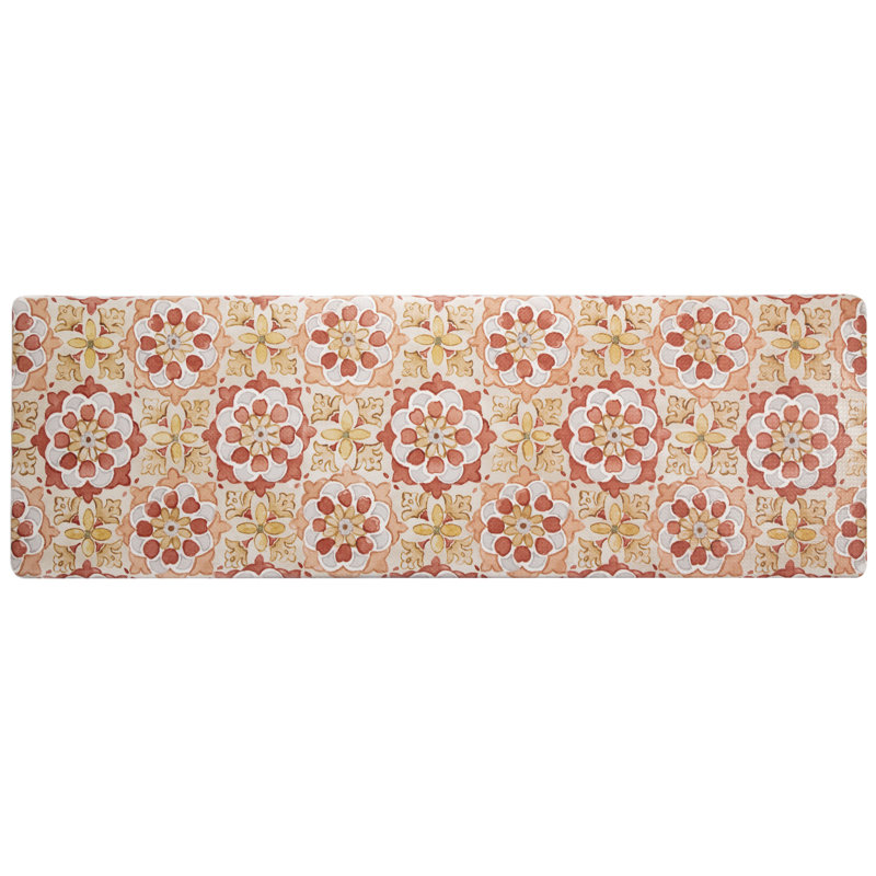 Tapis floral anti-fatigue Cozy Living, Tapis de couloir 1 pi 5,5 po x 4 pi 7 po