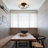 3-light Industrial Flush Mount