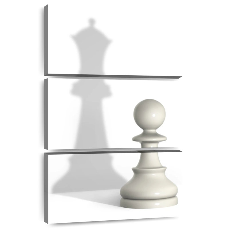 Senne Queen Pawn Shadow, 32" H x 20" W