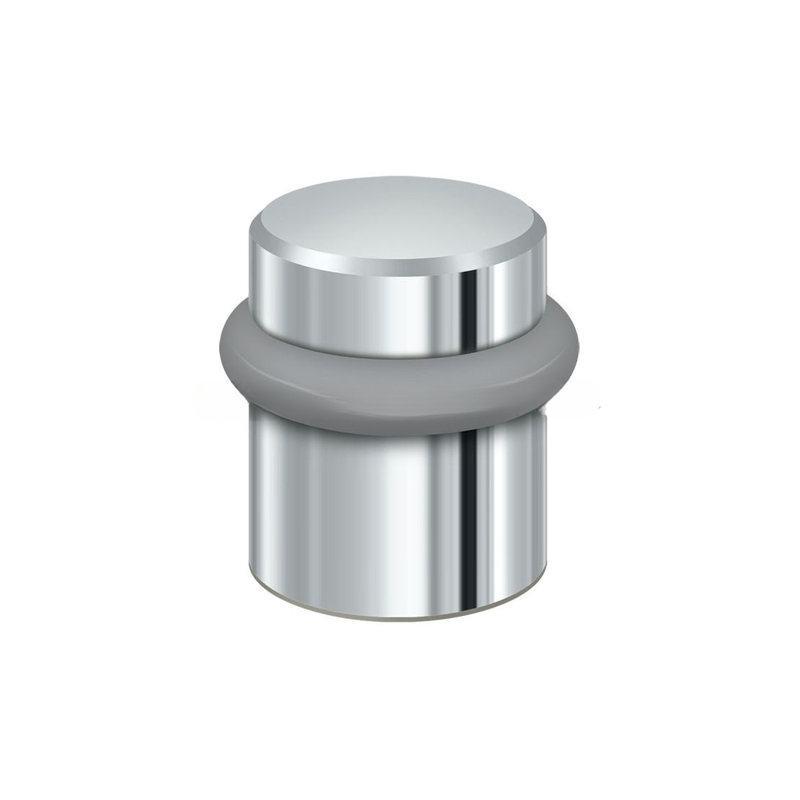 Tour de lit universel Deltana UFB4505U26 1-1 / 2 po, laiton massif en chrome poli, Chrome poli