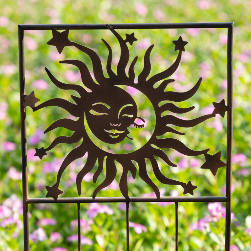 Treillis de jardin en métal 48 po H, piquet de jardin