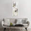 Dawn Iris by Carol Robinson - Floater Frame Panoramic Painting on Canvas-1144108762-1144108761
