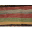 Tapis rayé en laine 5 x 5