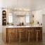 Dandelion 12-Light Dandelion Starburst Sunburst Ceiling Lighting Kitchen Island Chandelier-1301234026