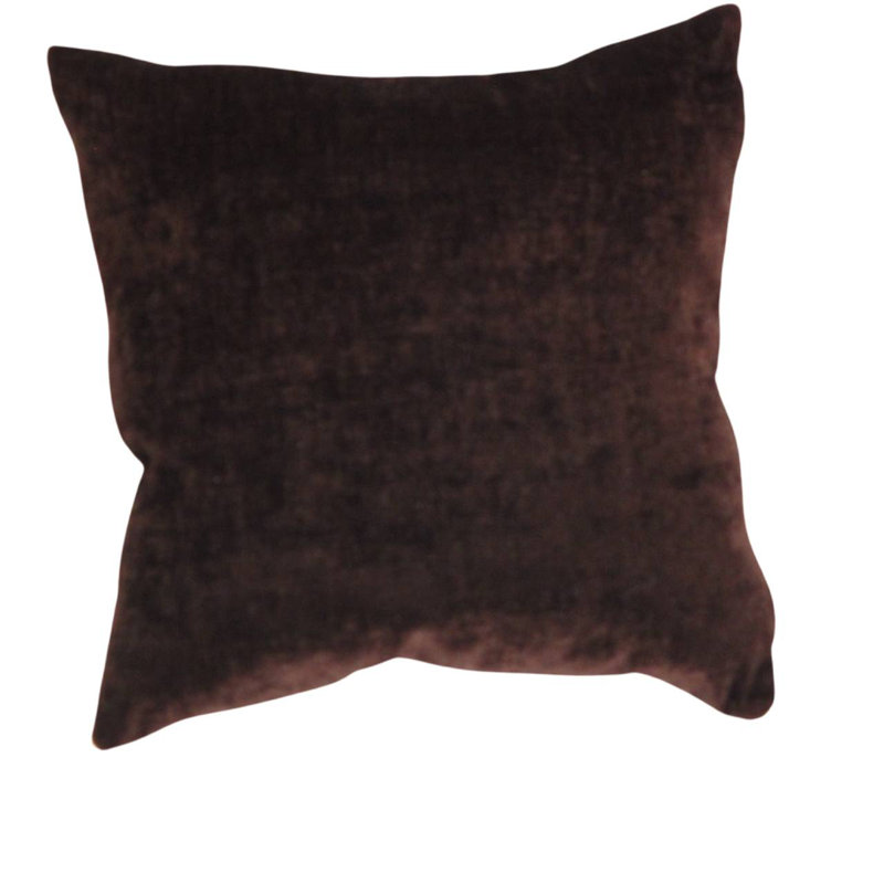 Moroccan Square Pillow Cover & Insert, Black/Silver Geometric