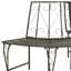 Agosto Steel Outdoor Bench