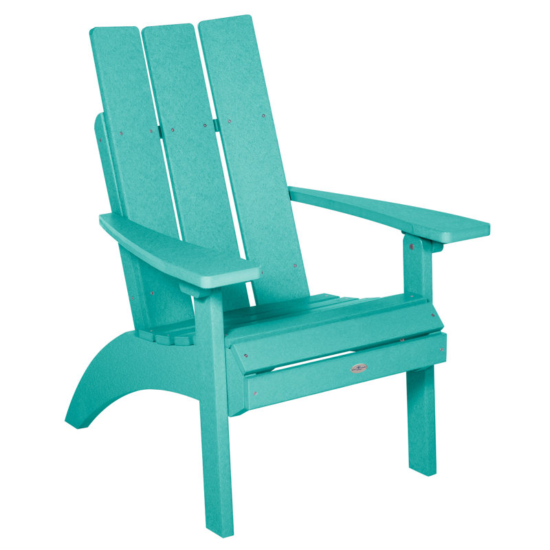Willette Comfort Height Outdoor Adirondack Chair, Blue