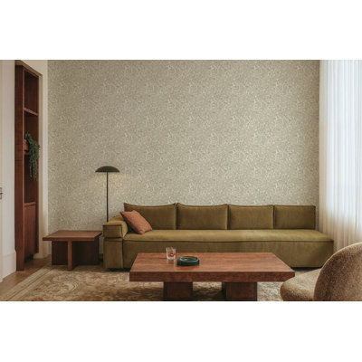Florentine Vine - Linen Wallpaper