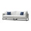 Ensemble de conversation modulaire en rotin avec coussins 6 pièces Likeko-82615921-34844682