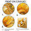 "Tournesols" dans la basse-cour de blé - Art mural-680495922-680495933-680495930