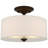 Randlett Fabric Semi Flush Mount