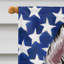 Polyester à 2 côtés 28 x 40 po drapeau maison-1879434707